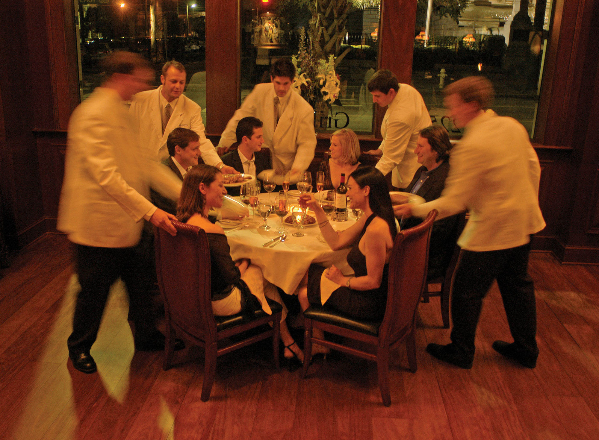 Market Pavilion Hotel Charleston Ristorante foto